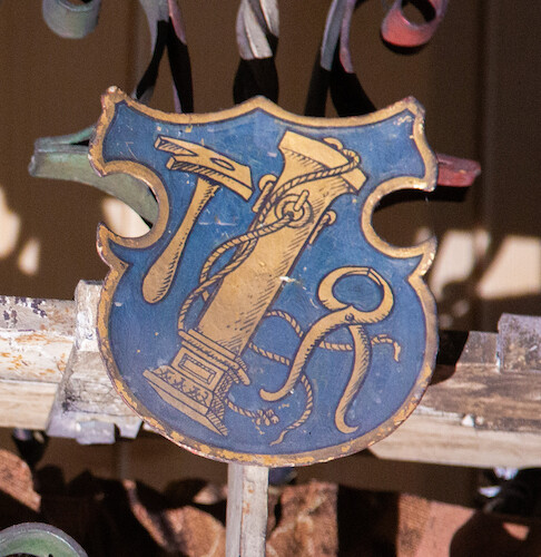 Coat of arms of the Flagellation of Christ and Arma Christi.