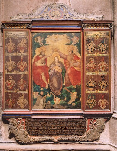 Painted epitaph of Nikolaus von Brinikhoffen