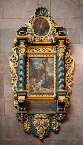 Das barocke Gemälde-Epitaph für den Freiburger Bürgermeister Johann Stephan Bayer in der Stürtzel Kapelle